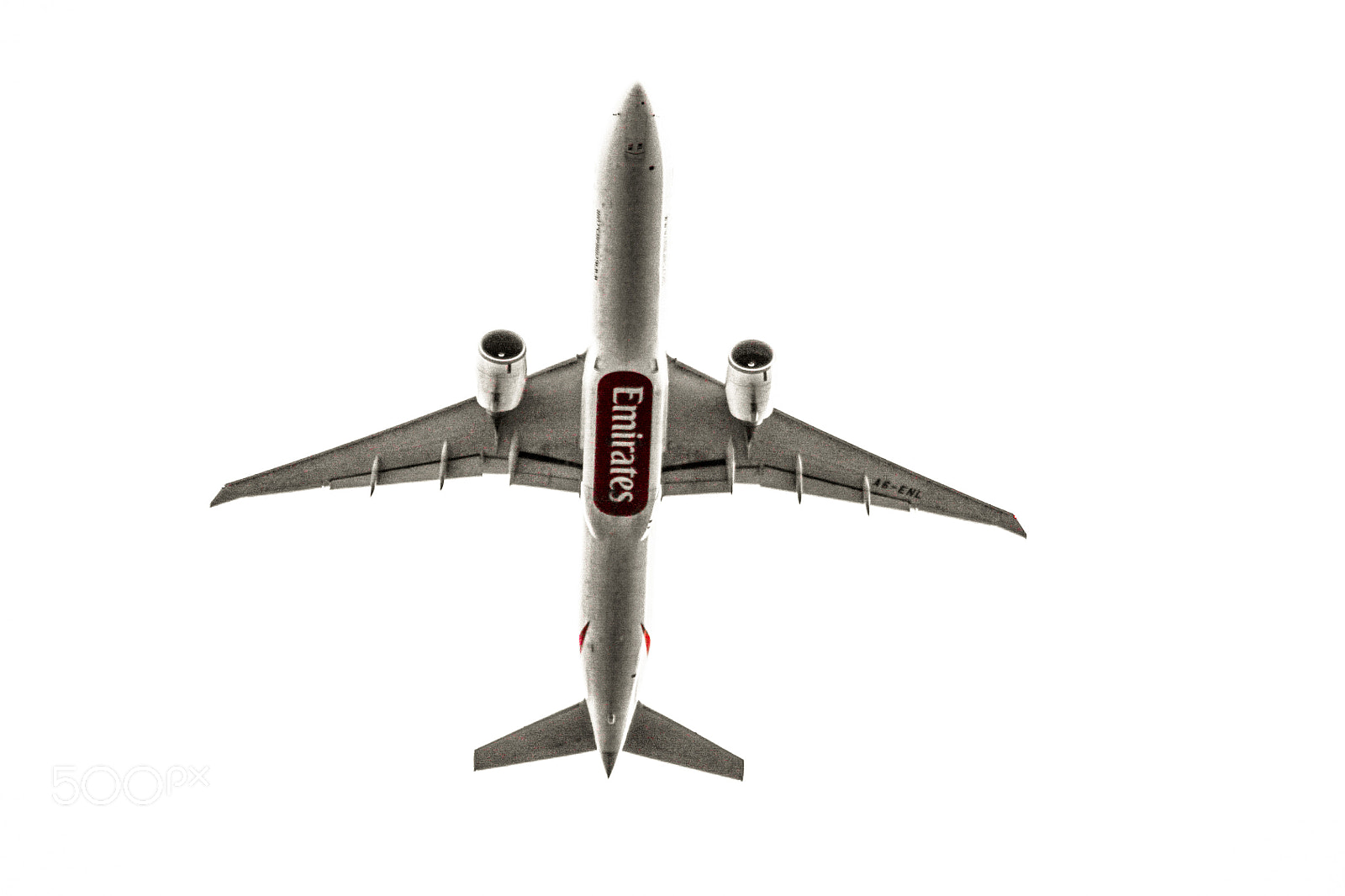Canon EOS 1100D (EOS Rebel T3 / EOS Kiss X50) sample photo. Emirates boeing 777 overhead photography