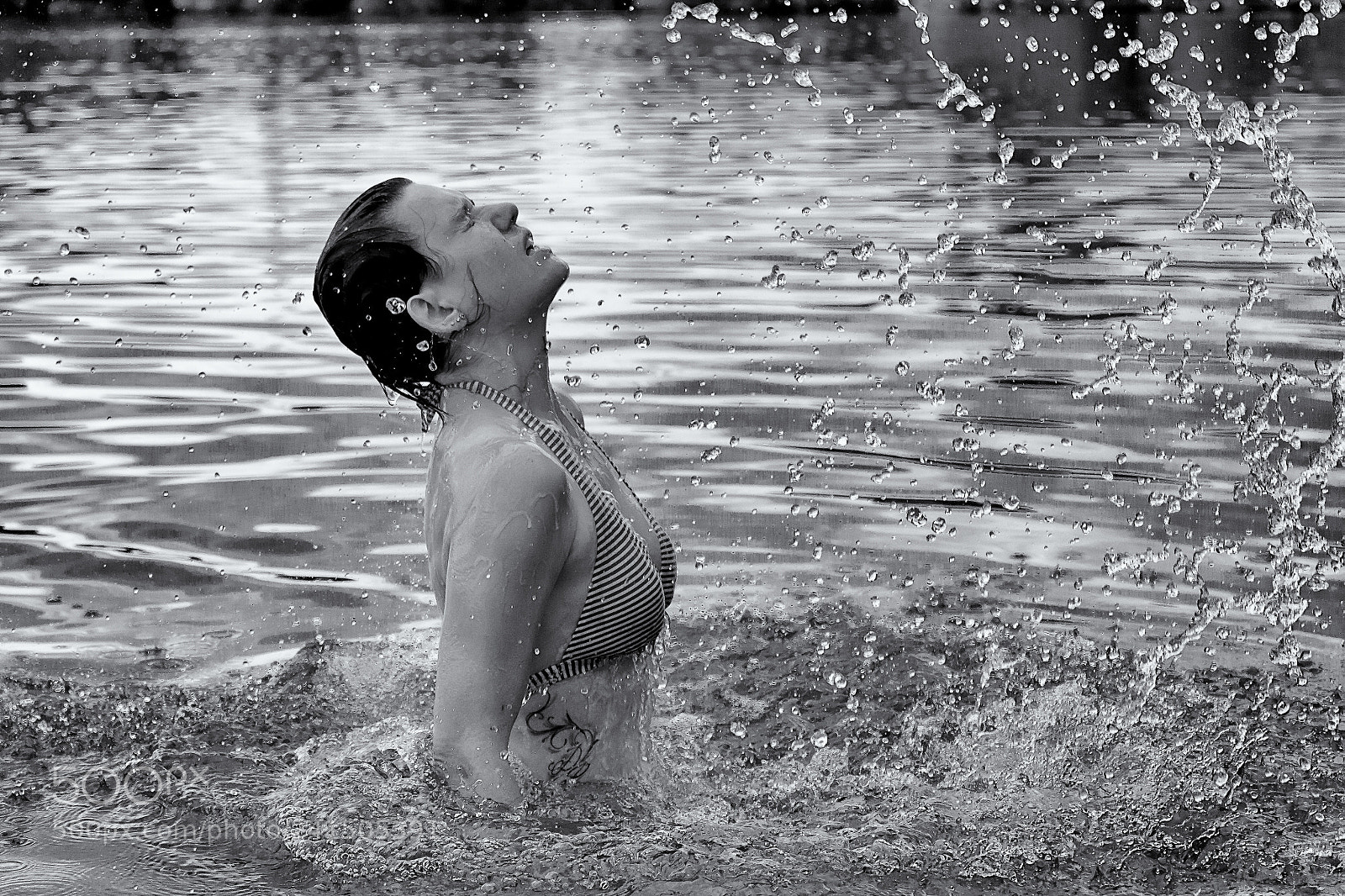 Canon EOS 60D sample photo. In the water photography