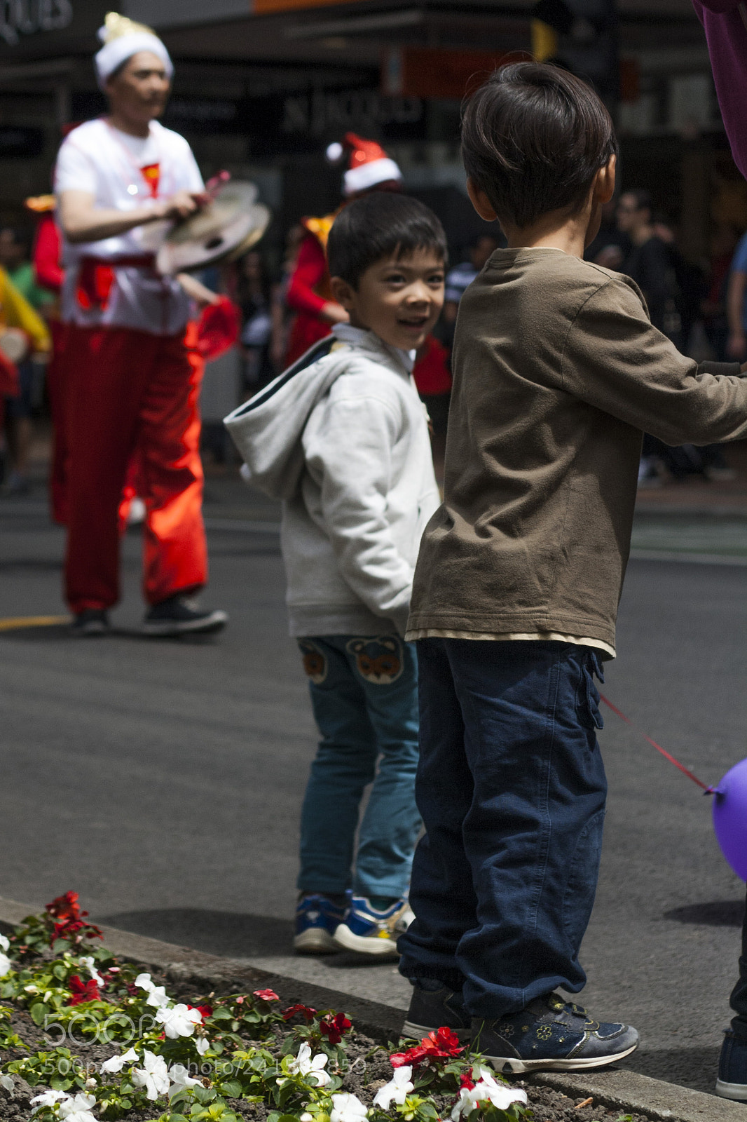 Canon EOS 1000D (EOS Digital Rebel XS / EOS Kiss F) sample photo. Wellington xmas parade [day 83] photography