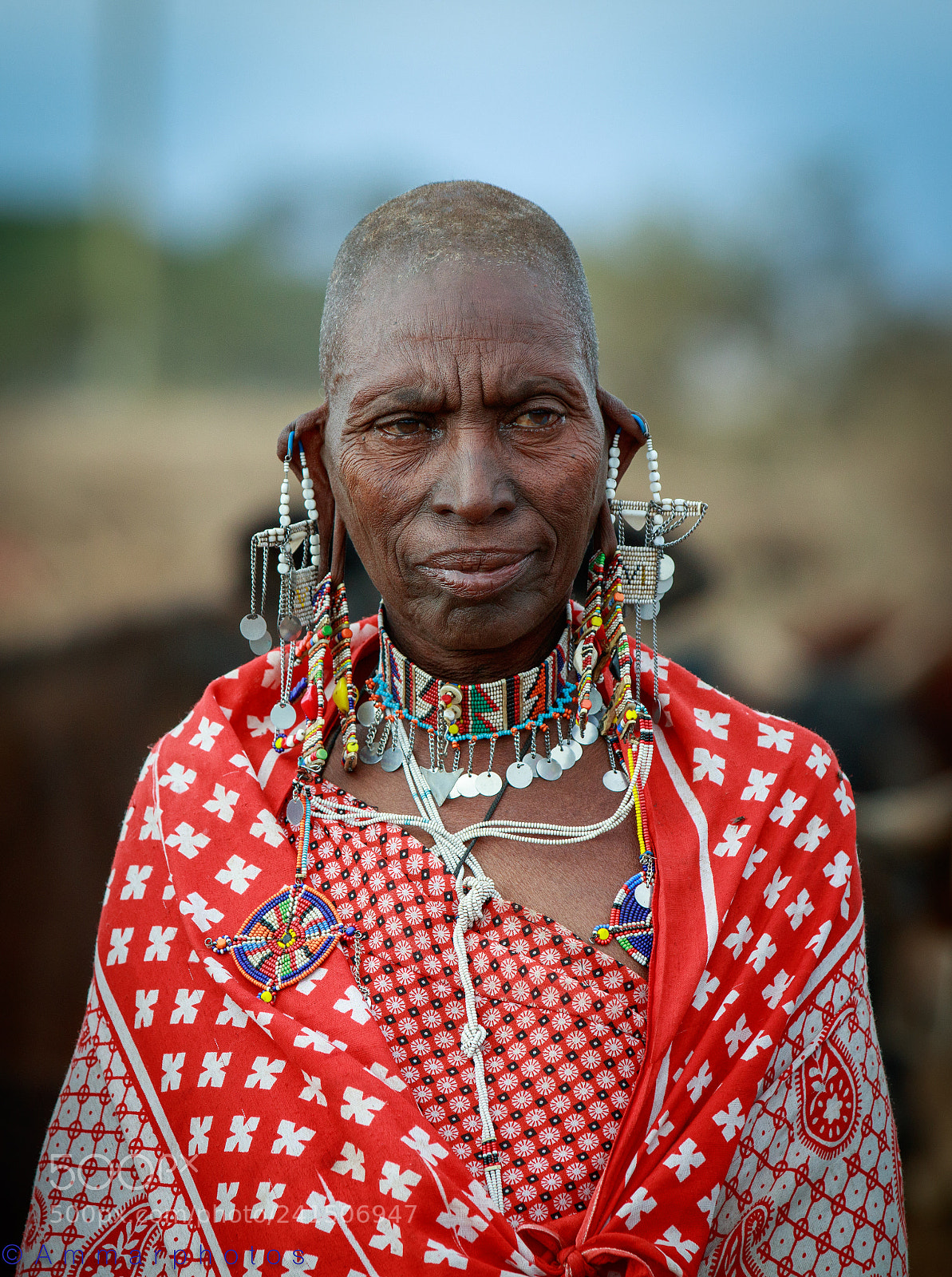 Canon EOS 5DS R sample photo. Masai women photography