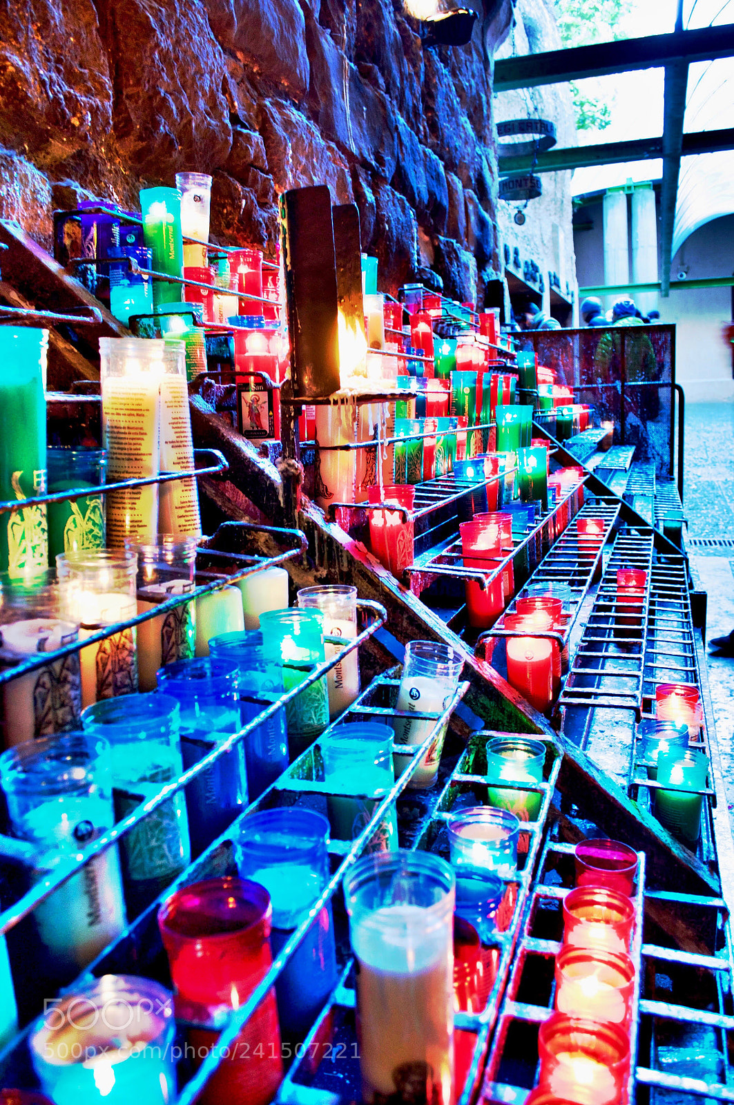 Nikon D5000 sample photo. Votive candles photography