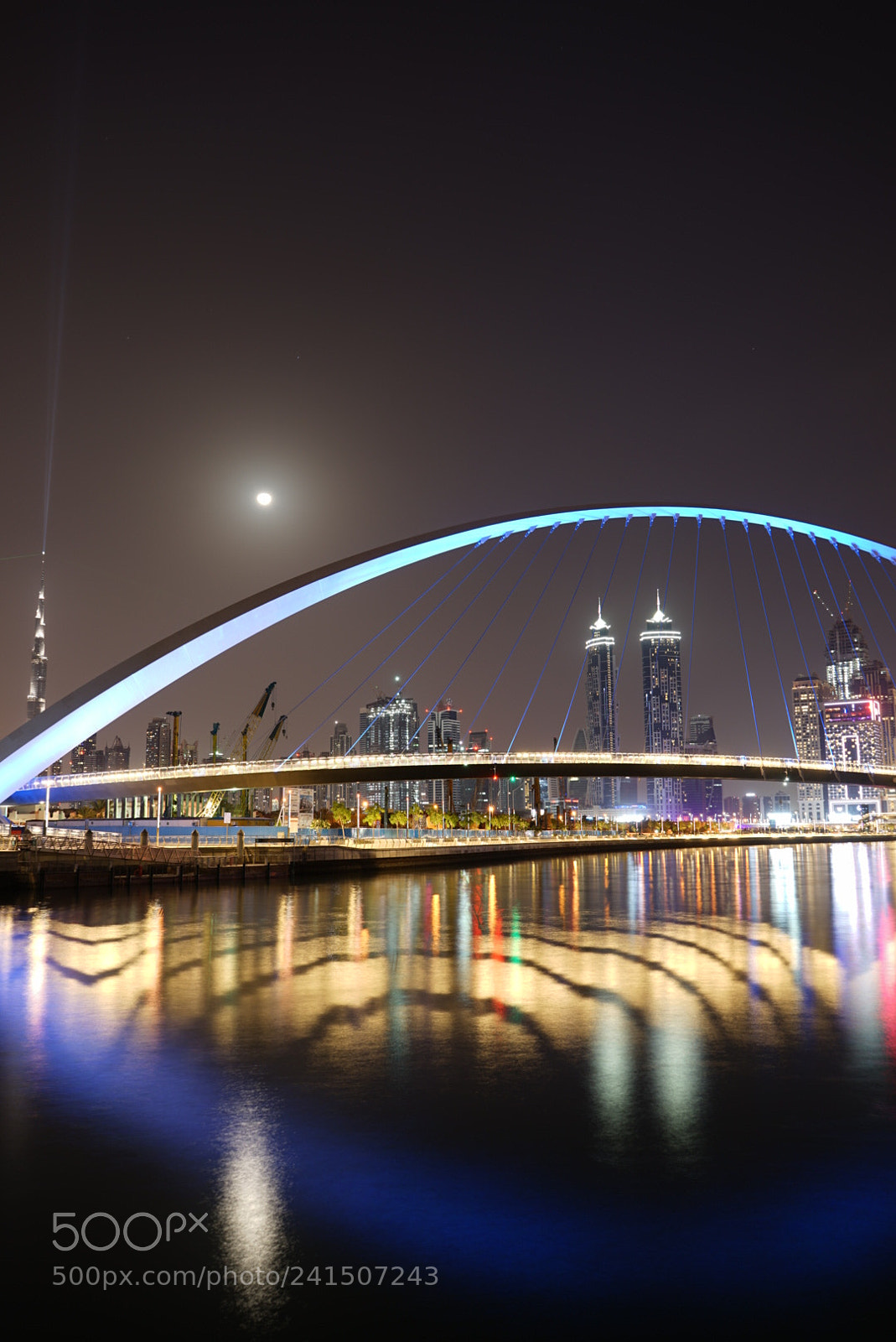 Sony a7 II sample photo. Dubai long exposure portrait  ? photography