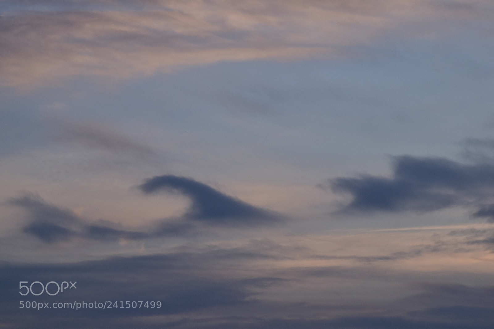 Nikon D5500 sample photo. Waveshaped clouds photography