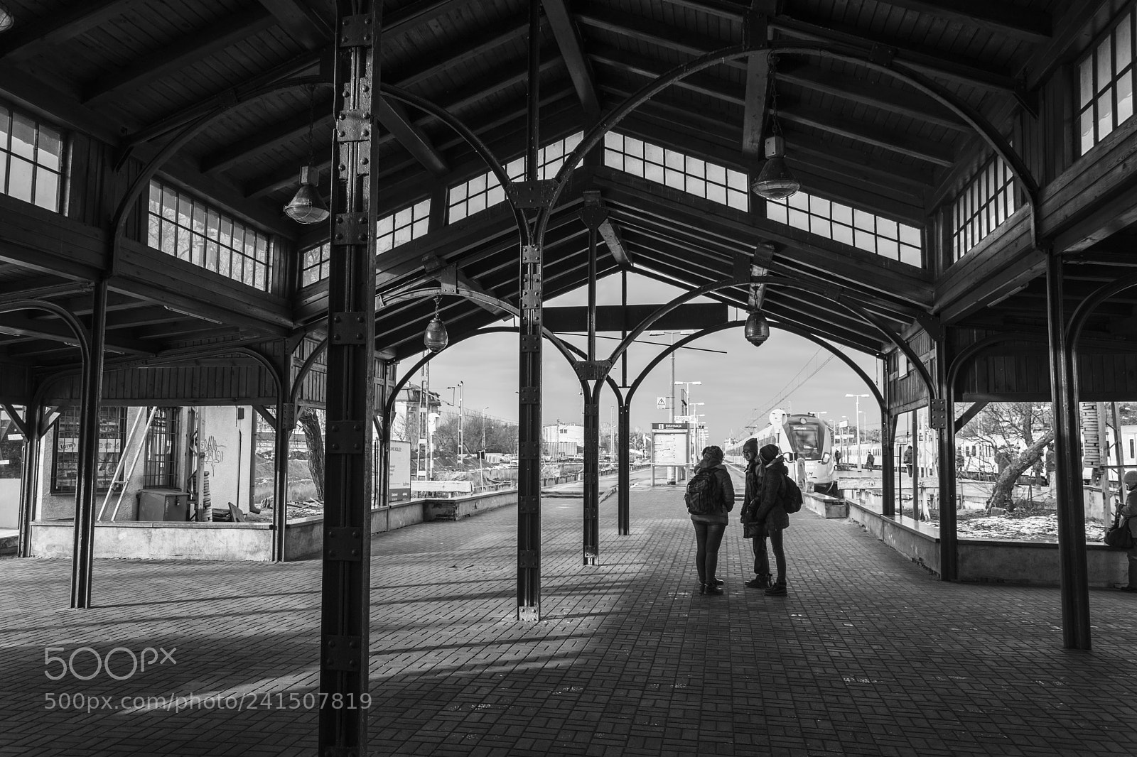 Nikon D7200 sample photo. Otwock railway station photography