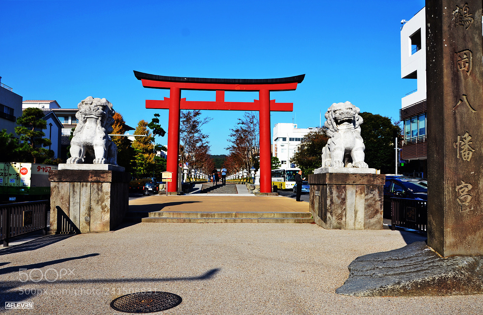 Nikon D7000 sample photo. Torii gate in kamakura photography