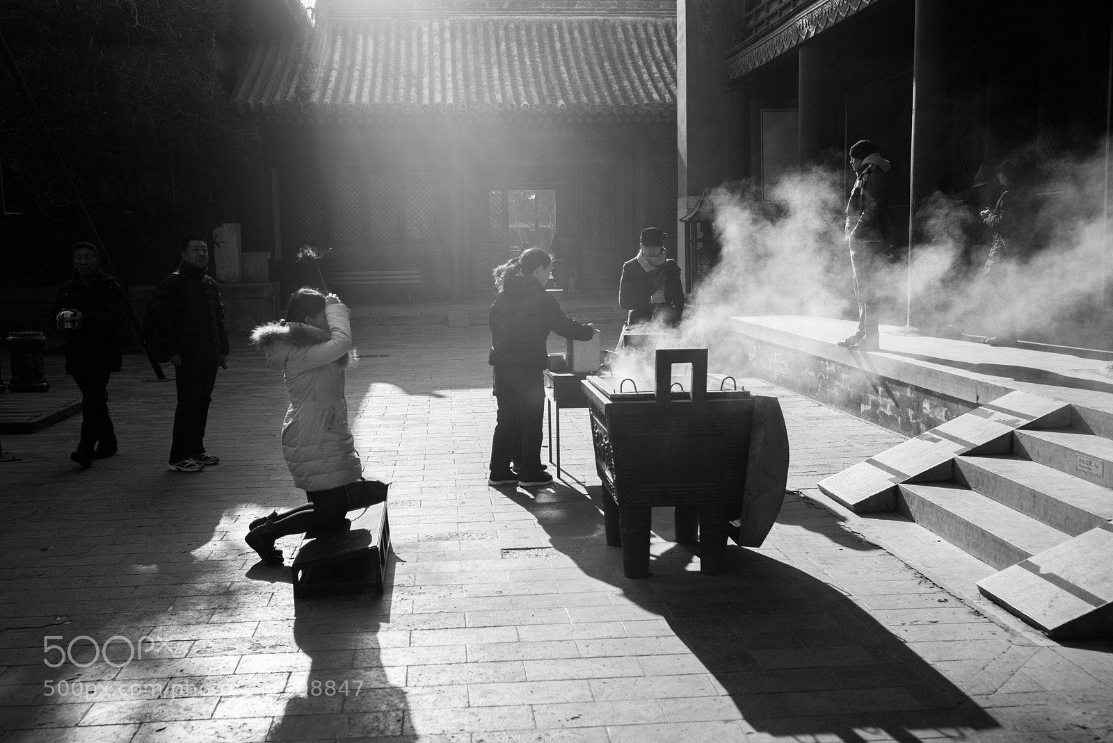 Leica M Monochrom (Typ 246) sample photo. 求神 photography