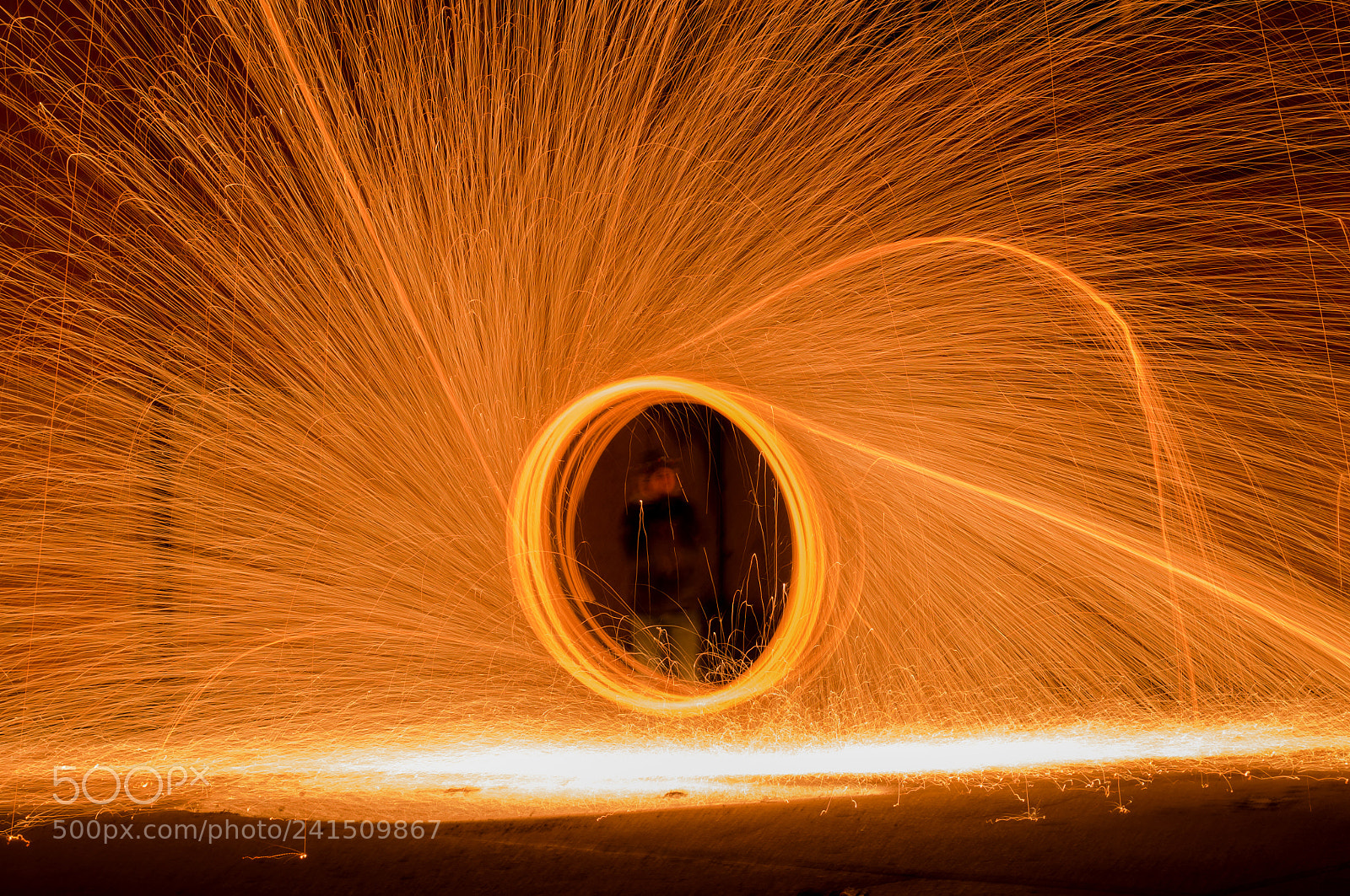 Nikon D5000 sample photo. Burning wheel photography