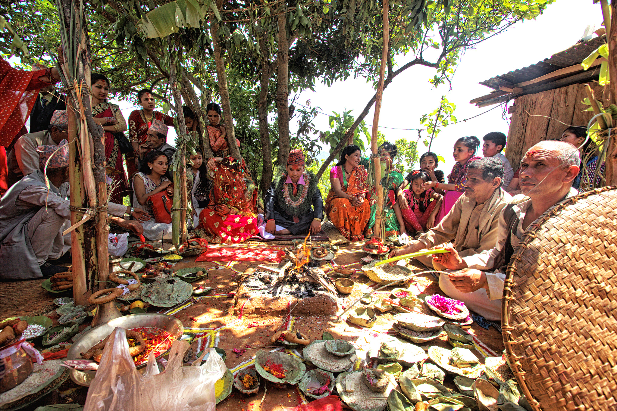 Canon EF-S 10-22mm F3.5-4.5 USM sample photo. Hindu wedding at nepal photography