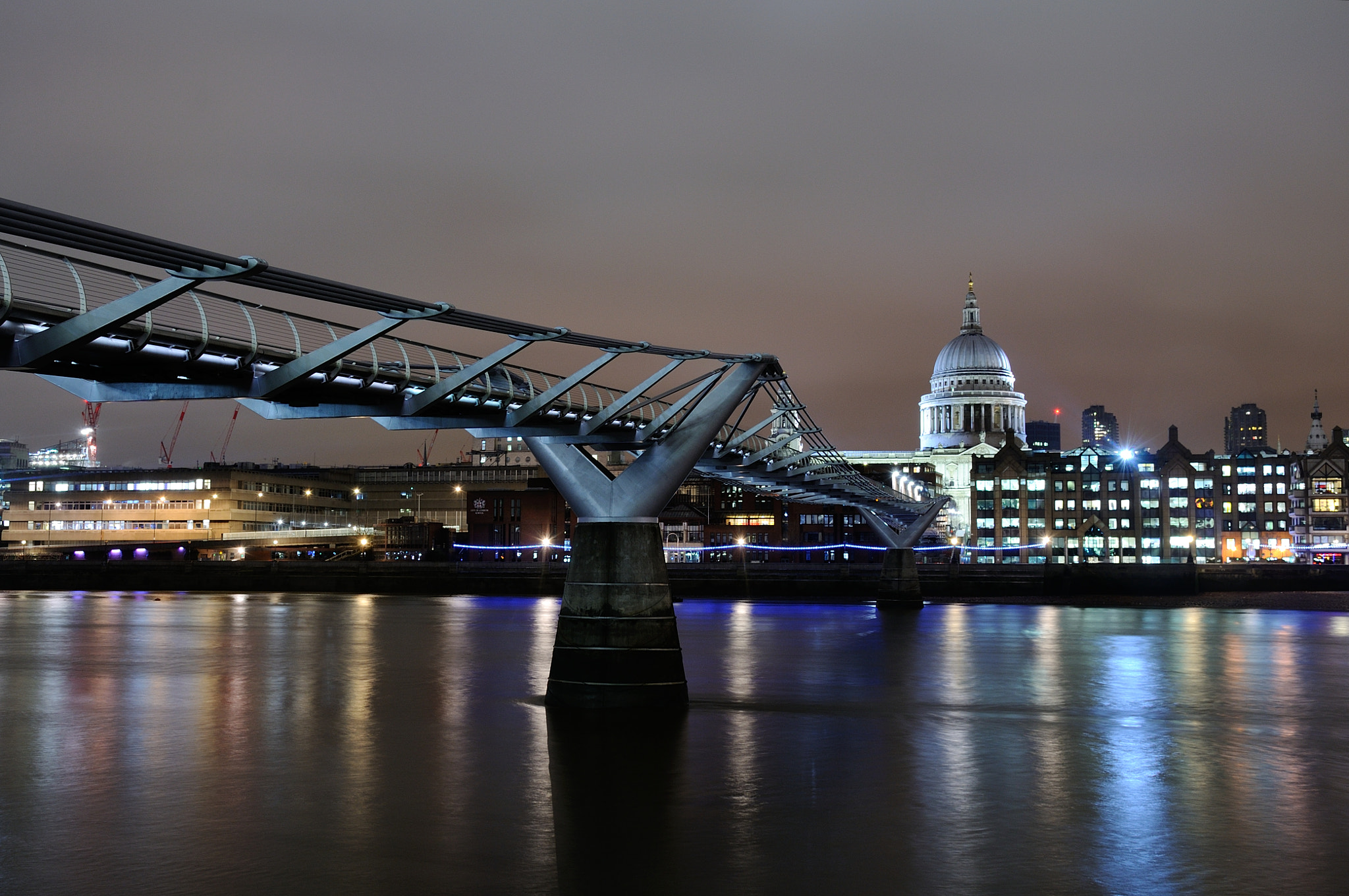 Nikon D90 sample photo. Night london photography