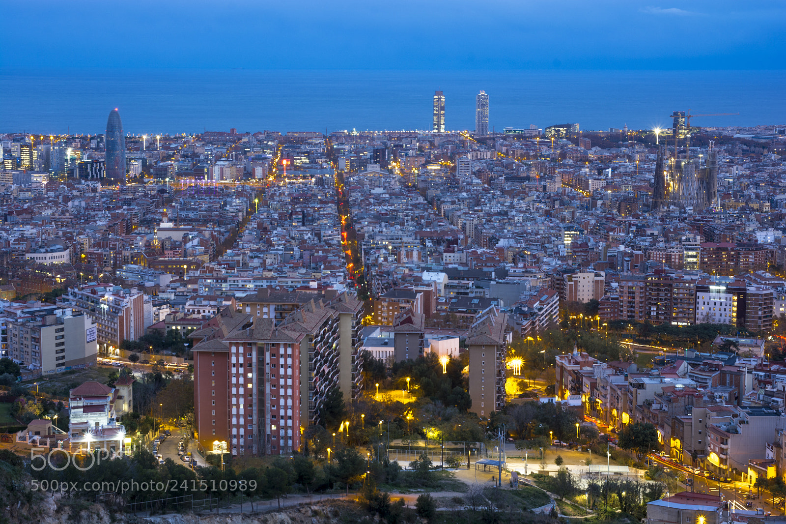 Nikon D7100 sample photo. Barcelona view photography