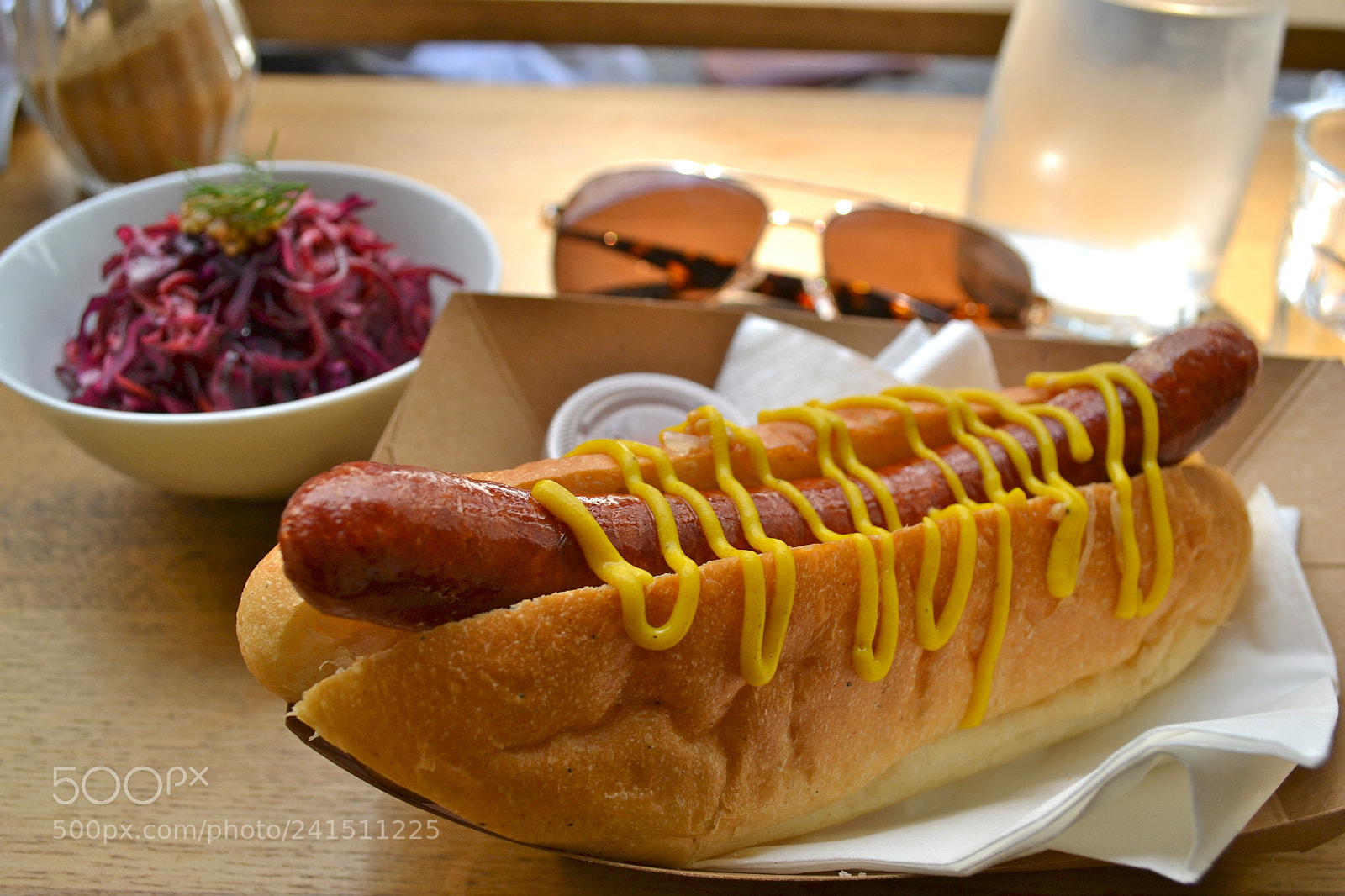 Nikon D3100 sample photo. Delicious hot dog and photography