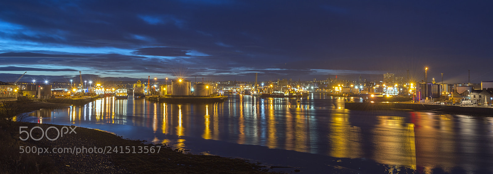 Nikon D800 sample photo. Night harbour.jpg photography