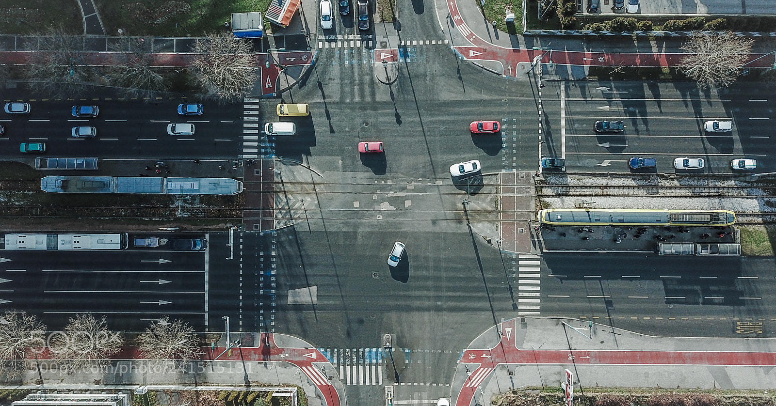 DJI FC220 sample photo. Sarajevo streets photography