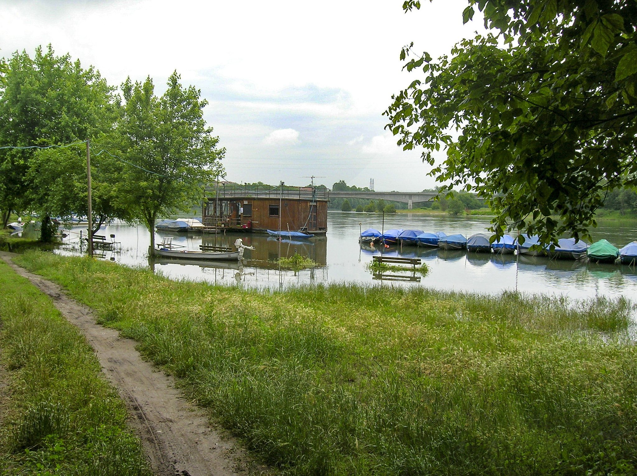 Nikon E4600 sample photo. Pavia: il fiume ticino è in piena photography