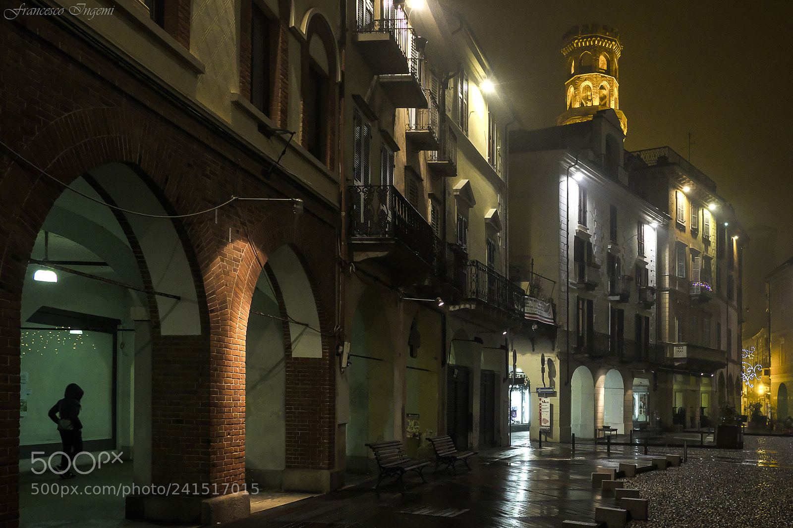 Fujifilm X-T2 sample photo. Vercelli, notturno invernale photography