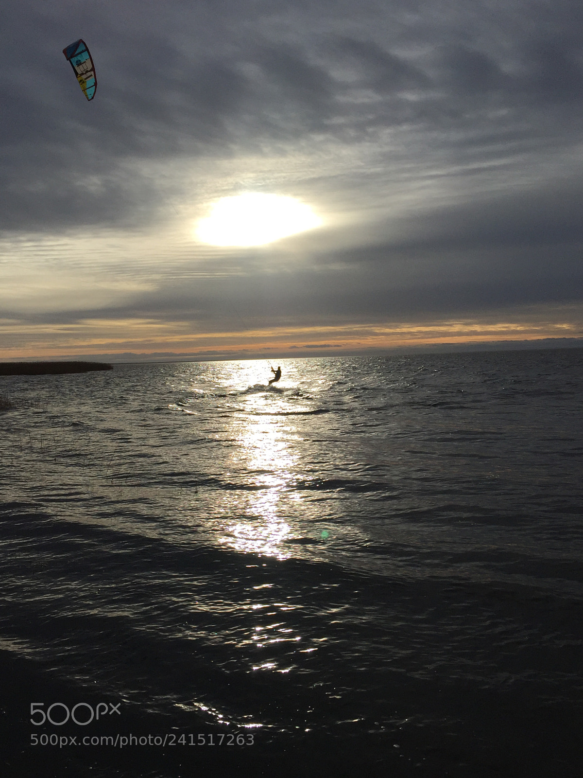 Apple iPhone 6 sample photo. Kite surfing photography