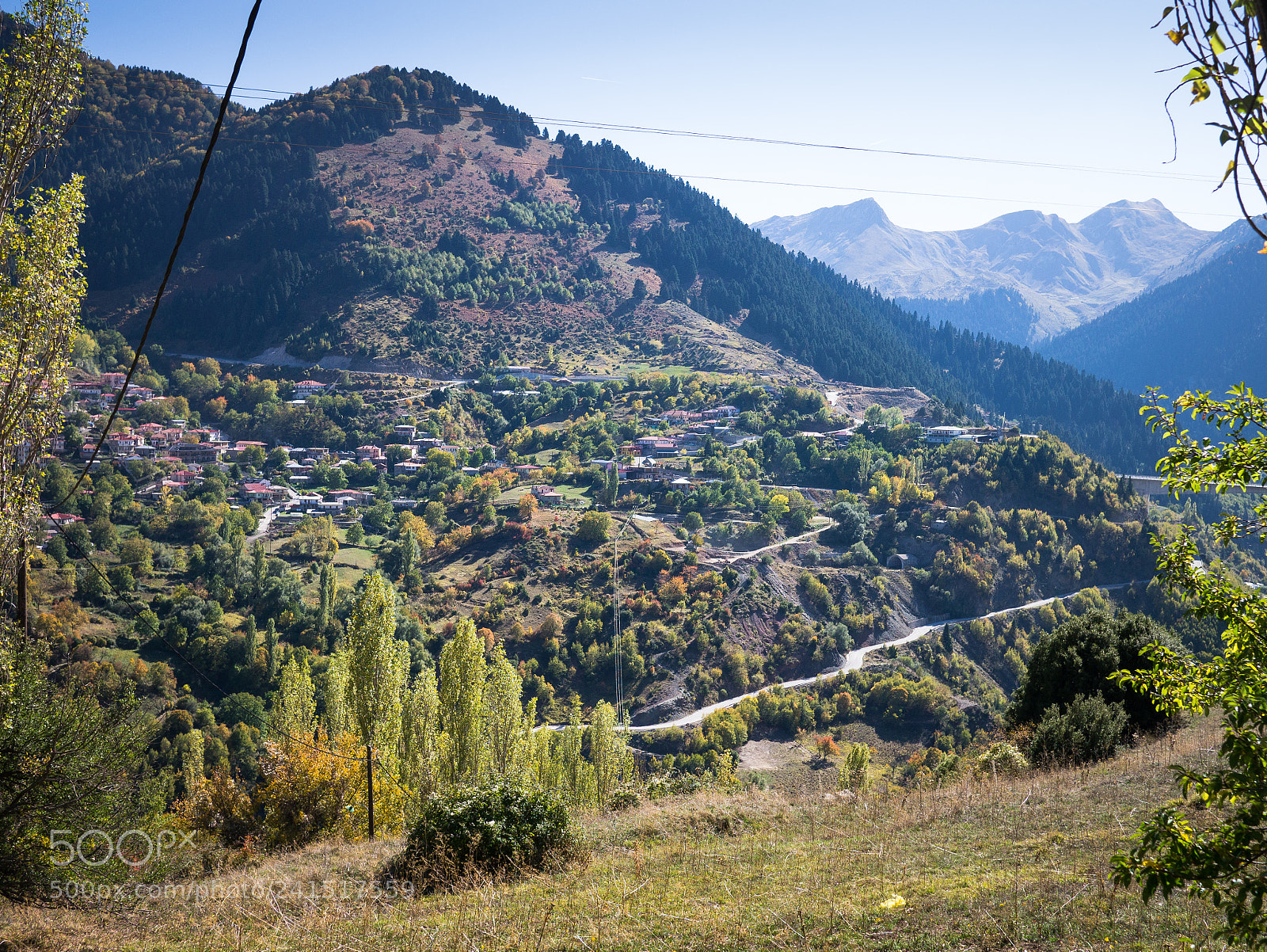 Panasonic Lumix DMC-G3 sample photo. Metsovo landscape photography
