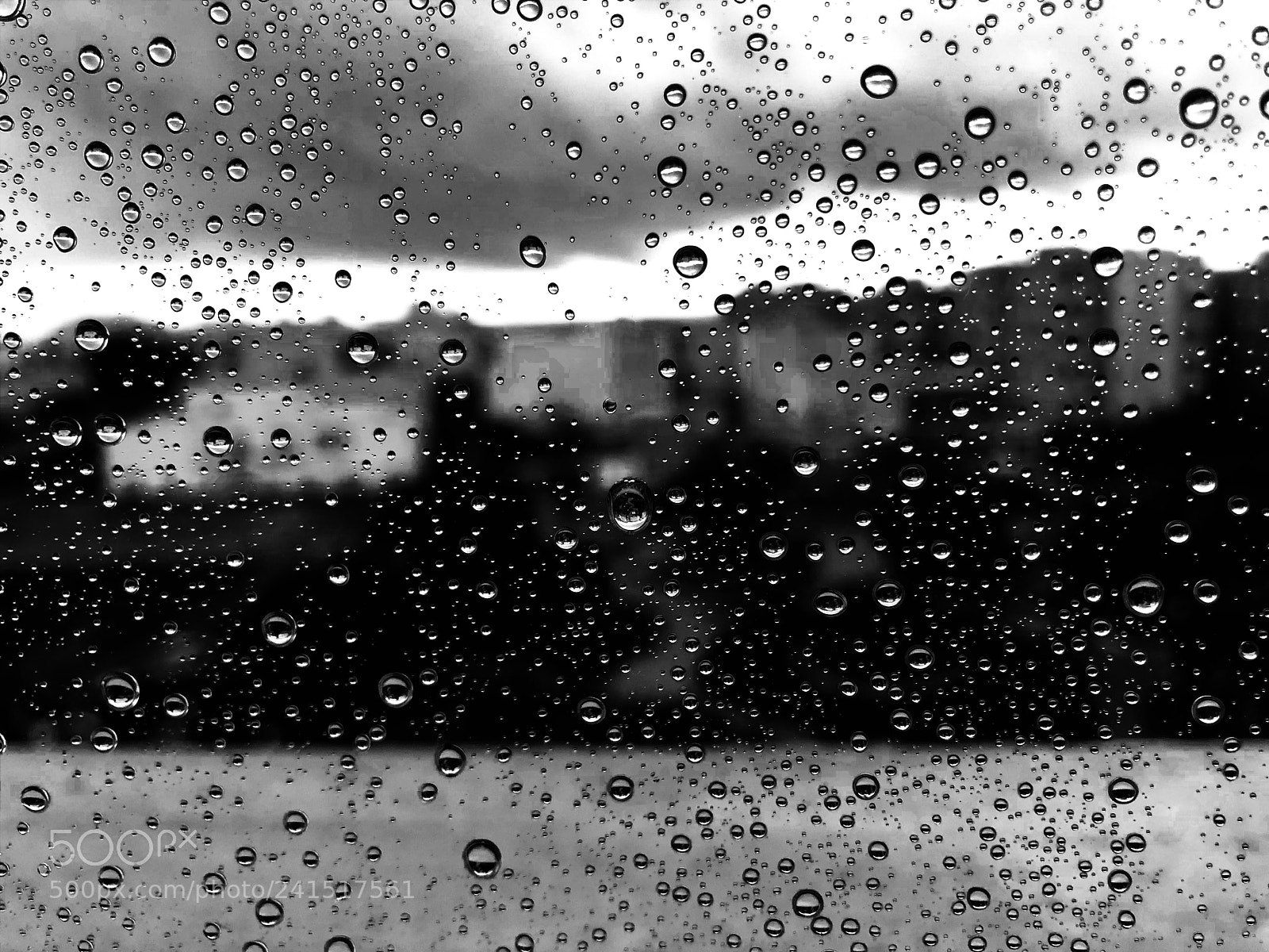 Apple iPhone X sample photo. Lloviendo photography
