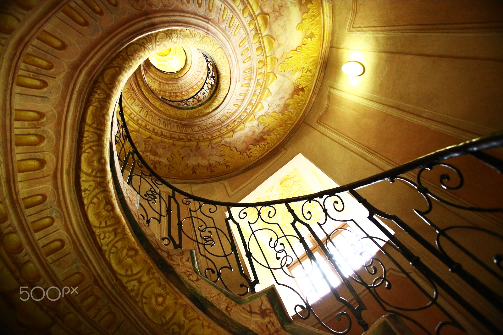 Canon EOS 5D Mark II + Canon EF 16-35mm F2.8L USM sample photo. Stairs of melk abbey photography