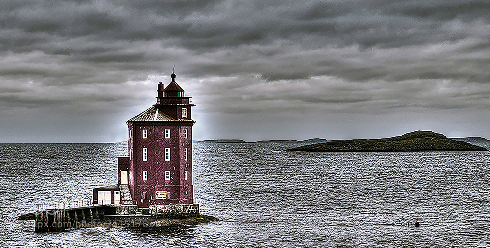Nikon D300 sample photo. Kjeungskjær lighthouse photography