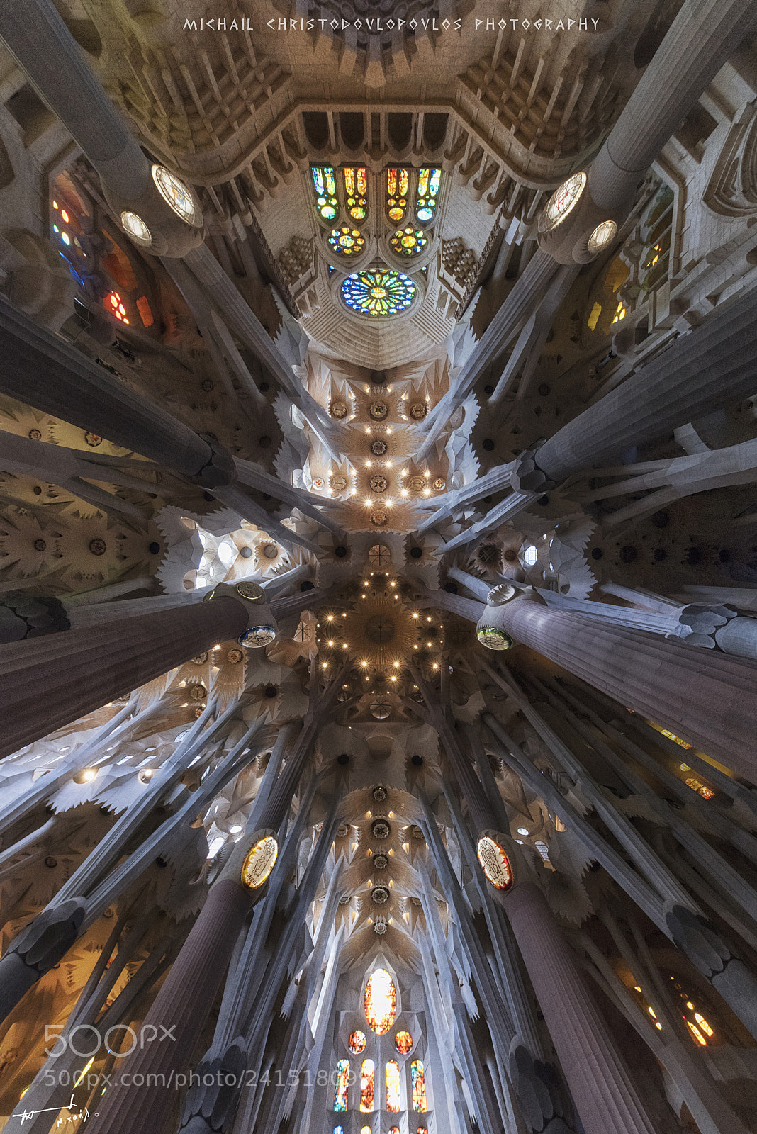 Nikon D810 sample photo. Sagrada familia photography