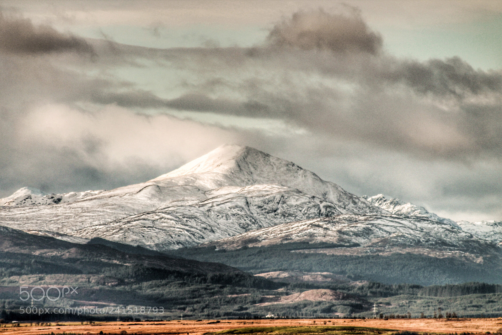 Canon EOS 1100D (EOS Rebel T3 / EOS Kiss X50) sample photo. Wintery looking ben lomond photography