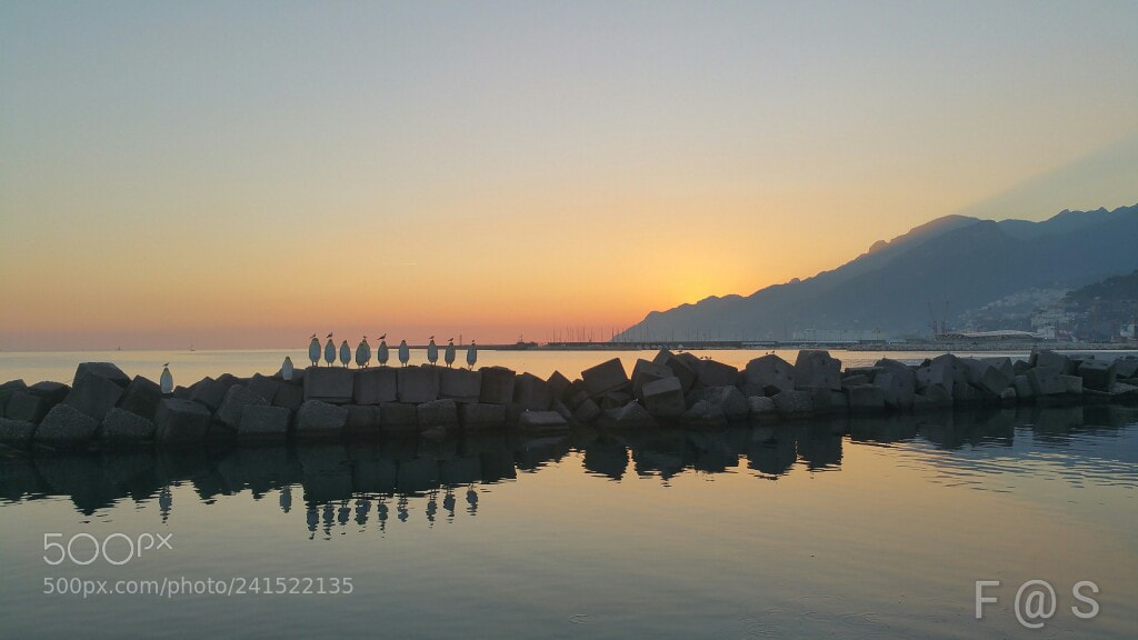 Samsung Galaxy Note4 sample photo. Sunset photography