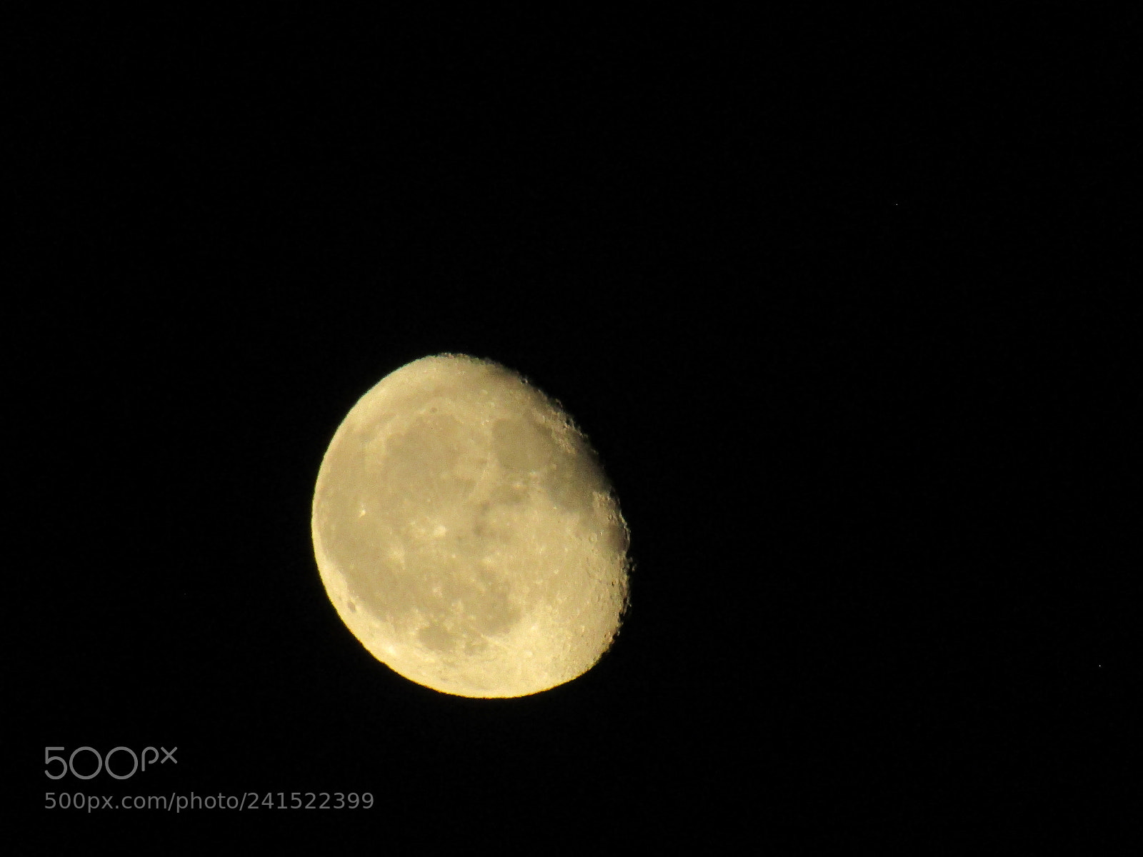 Canon PowerShot SX410 IS sample photo. Moon photography