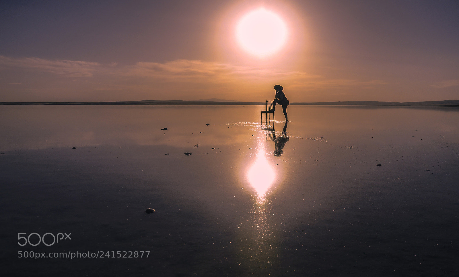 Nikon D90 sample photo. In the salt lake photography