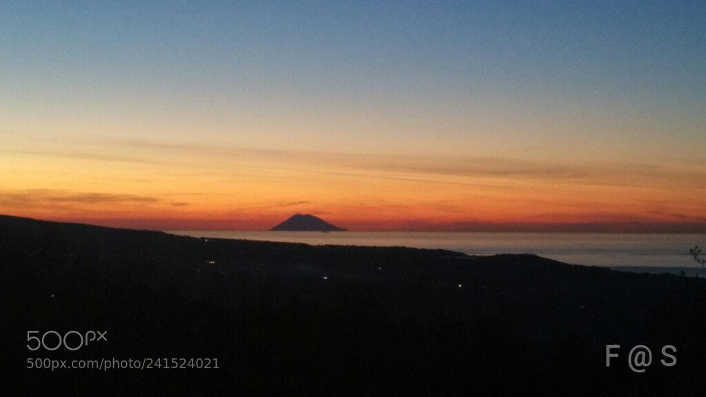 Samsung Galaxy Note4 sample photo. Sunset photography
