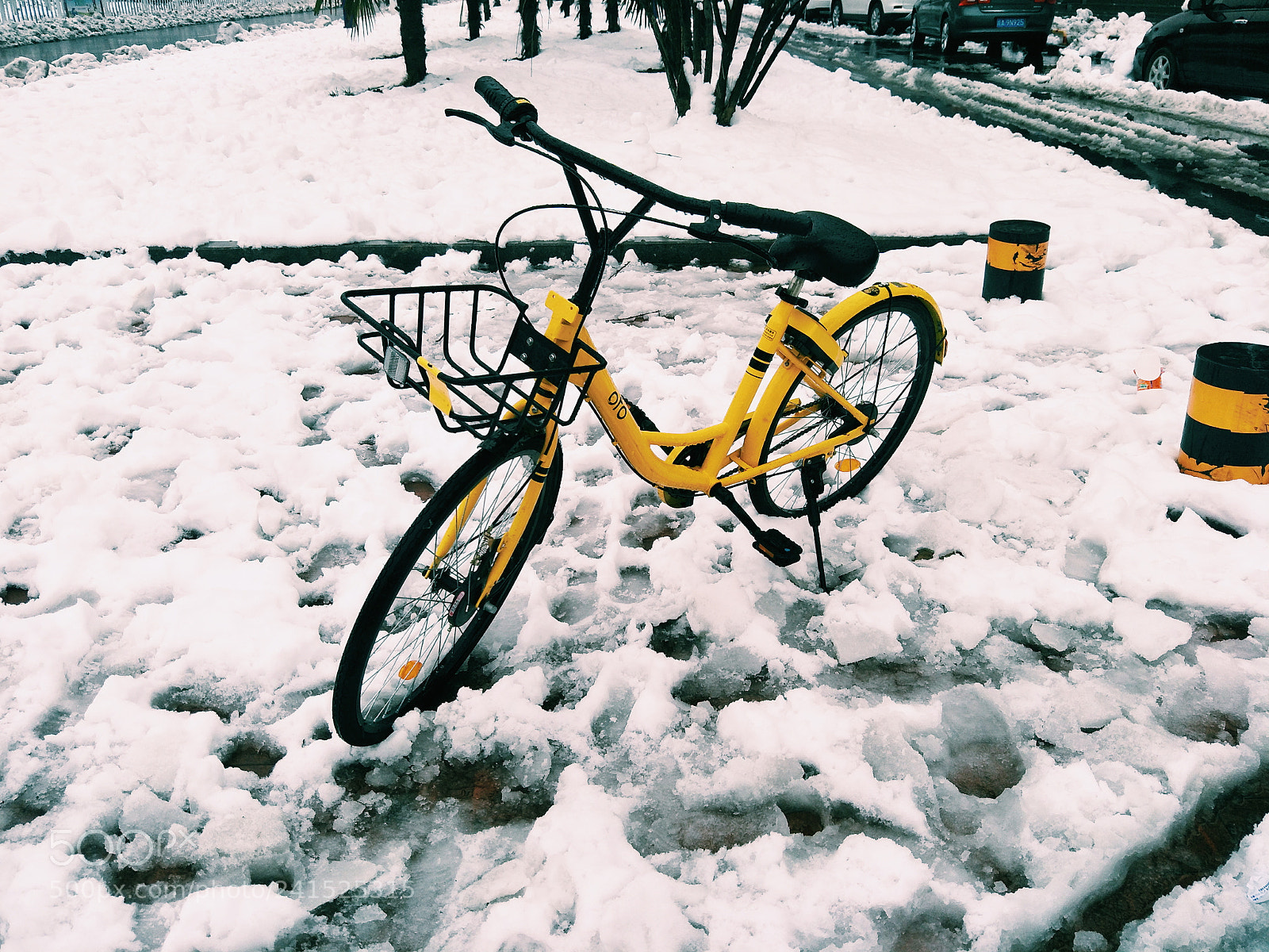 OPPO R9S sample photo. Bicycle photography