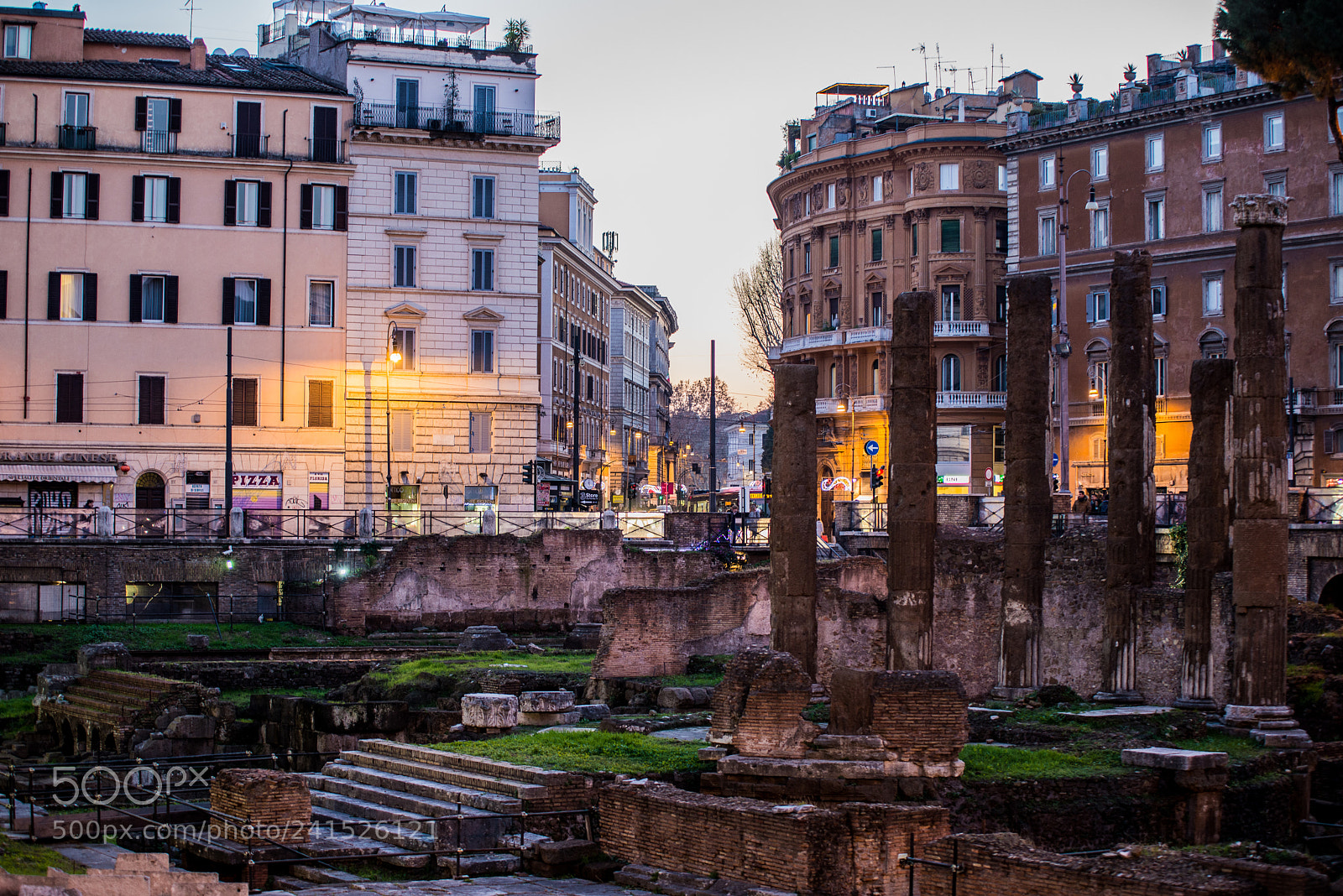 Nikon D610 sample photo. Roma, piazza di torre photography