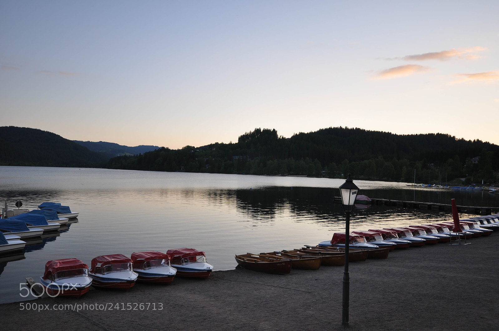 Nikon D90 sample photo. Abendstimmung titisee photography