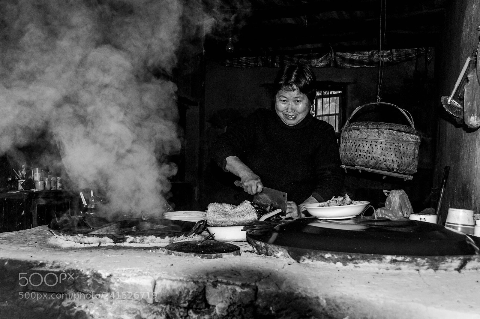 Nikon D90 sample photo. Cooking at the country photography