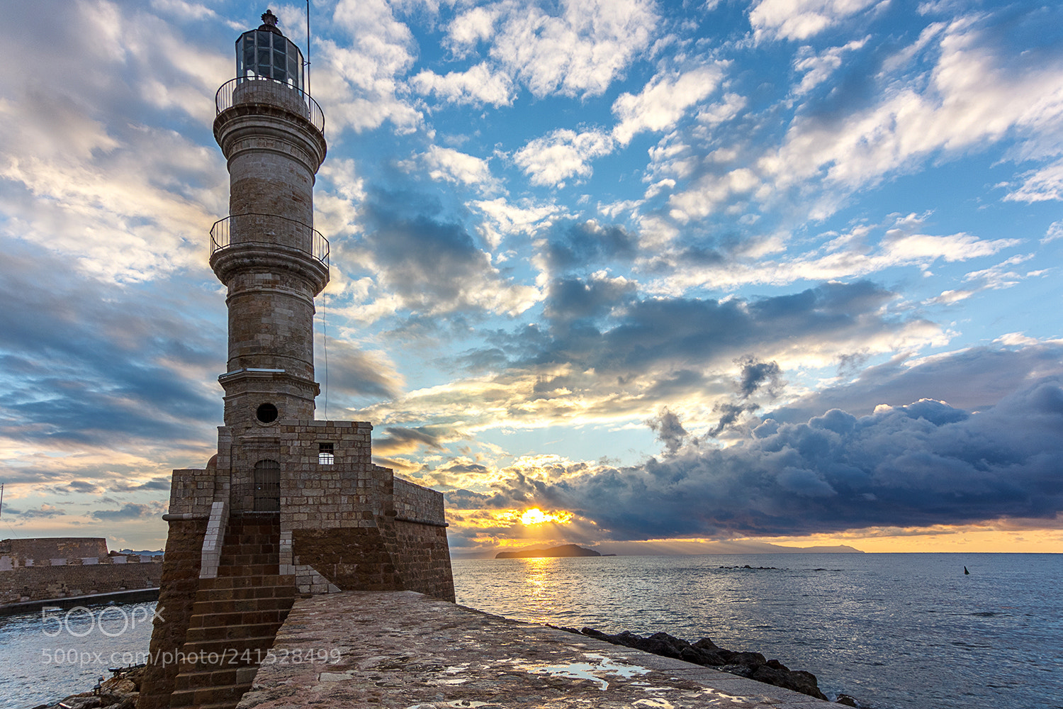 Canon EOS 50D sample photo. Lighthouse in chania photography
