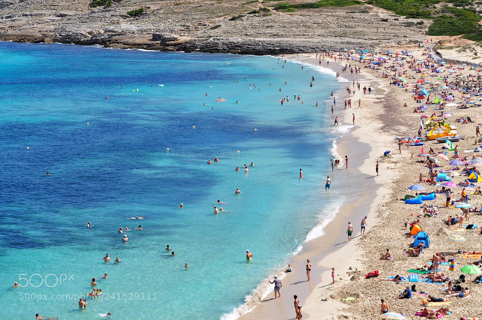 Nikon D5000 sample photo. Cala mesquida view on photography
