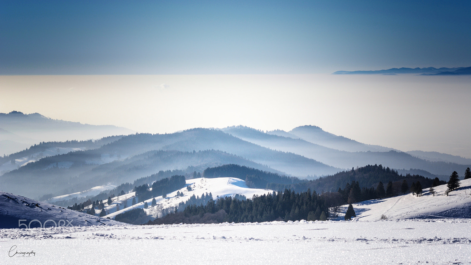 Nikon D7100 sample photo. Ausicht im schnee photography