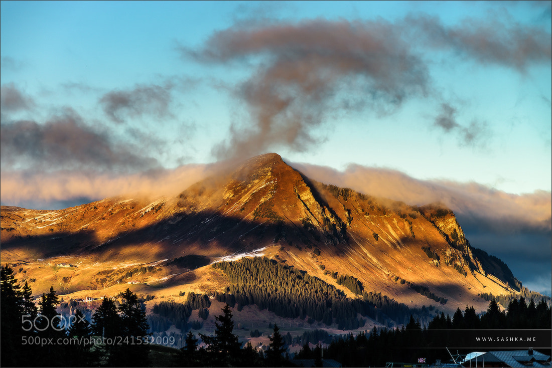 Sony Alpha a99 sample photo. Beautiful alpine peaks view photography
