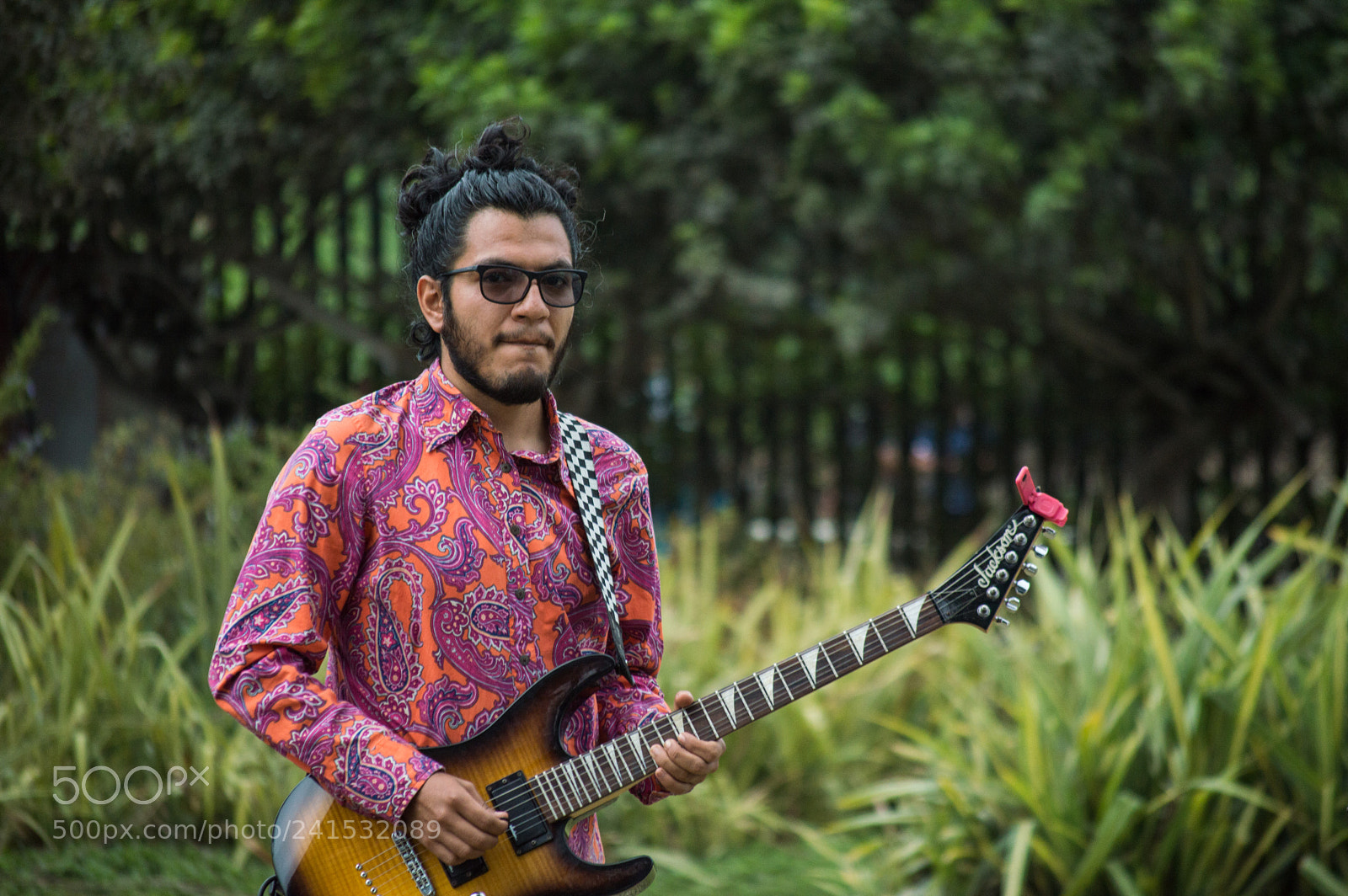 Nikon D3200 sample photo. El guitarrista photography