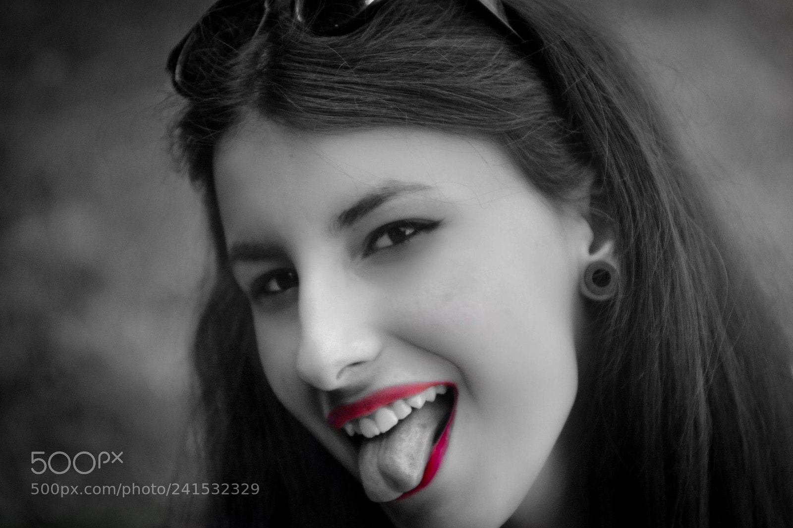 Nikon D3100 sample photo. Where is your tongue? photography