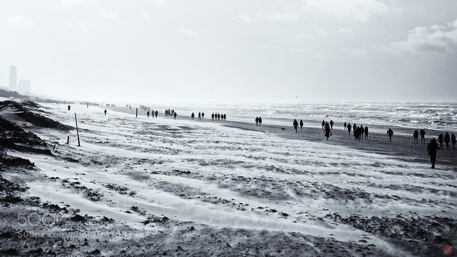 Olympus OM-D E-M1 Mark II sample photo. Storm beach photography