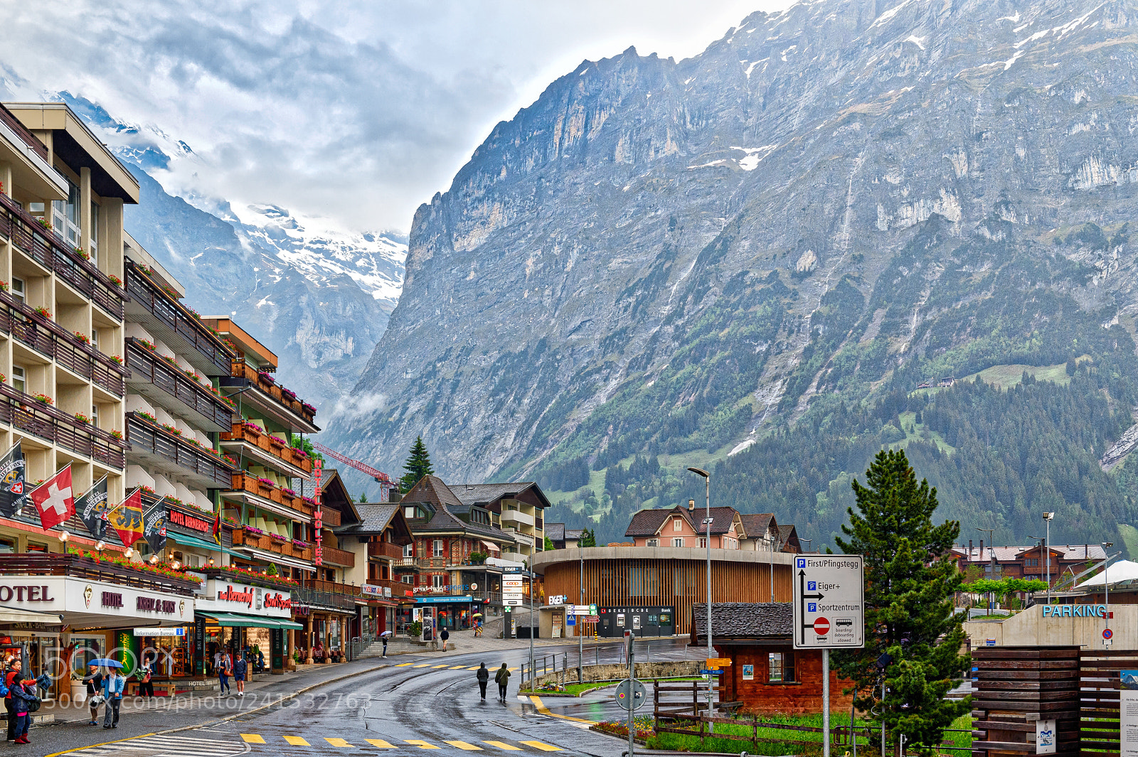 Nikon D4S sample photo. Village between mountains in photography