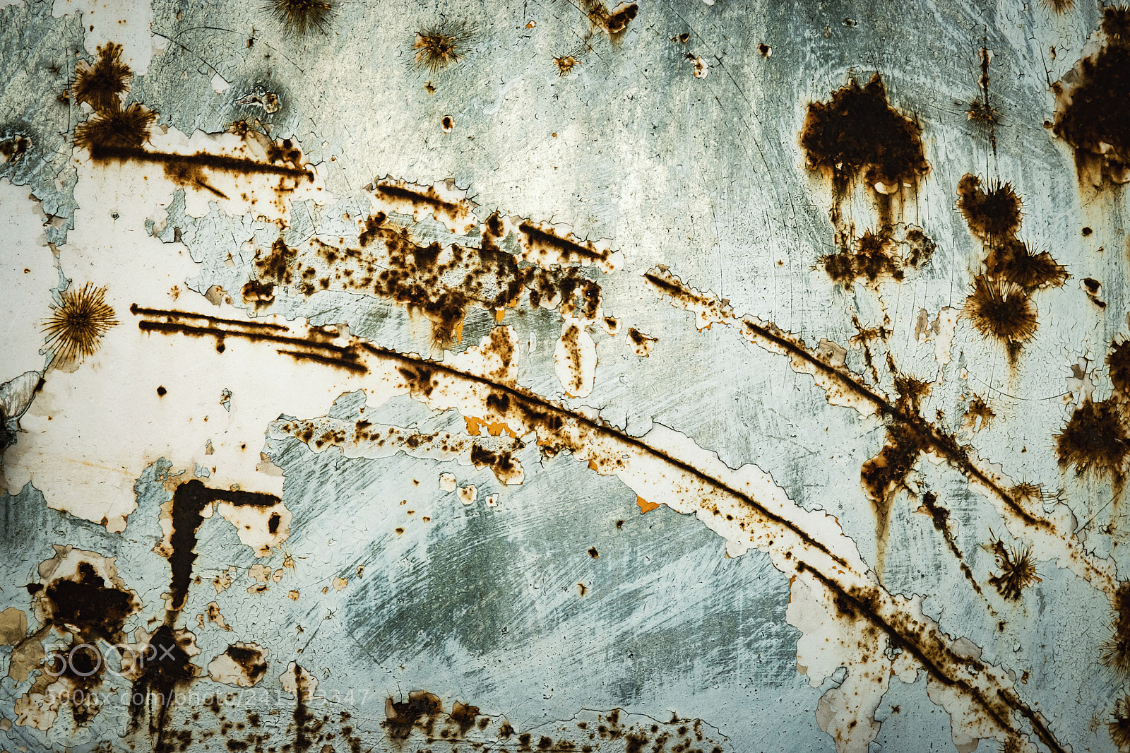 Nikon D5500 sample photo. Rusty cracked surface of photography