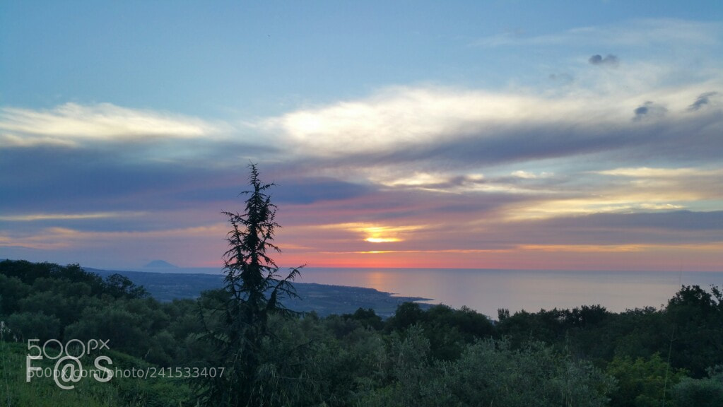 Samsung Galaxy Note4 sample photo. Sunset photography