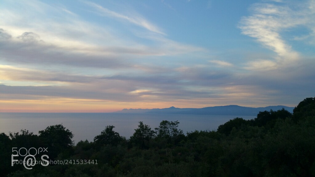 Samsung Galaxy Note4 sample photo. Sunset photography