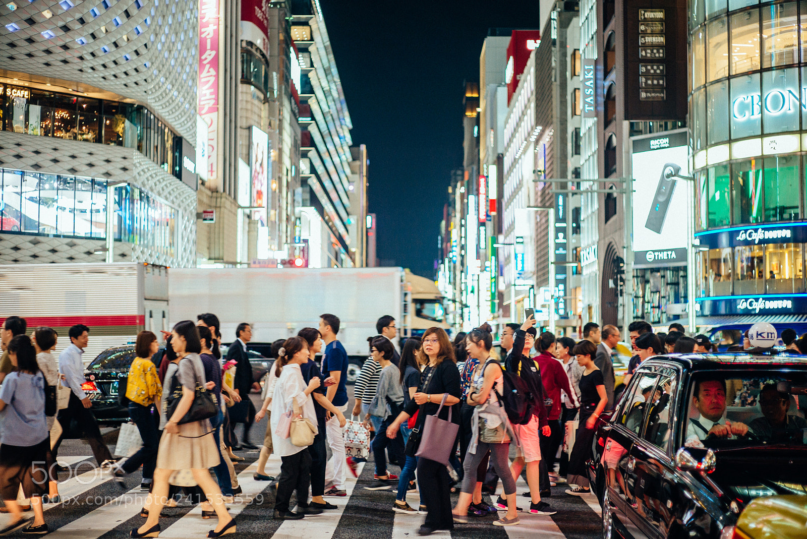 Leica M (Typ 240) sample photo. Ginza night photography