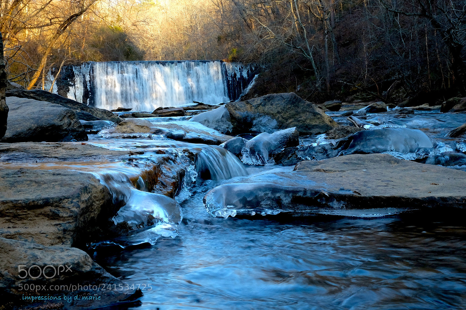 Fujifilm X-T10 sample photo. Chilly falls photography