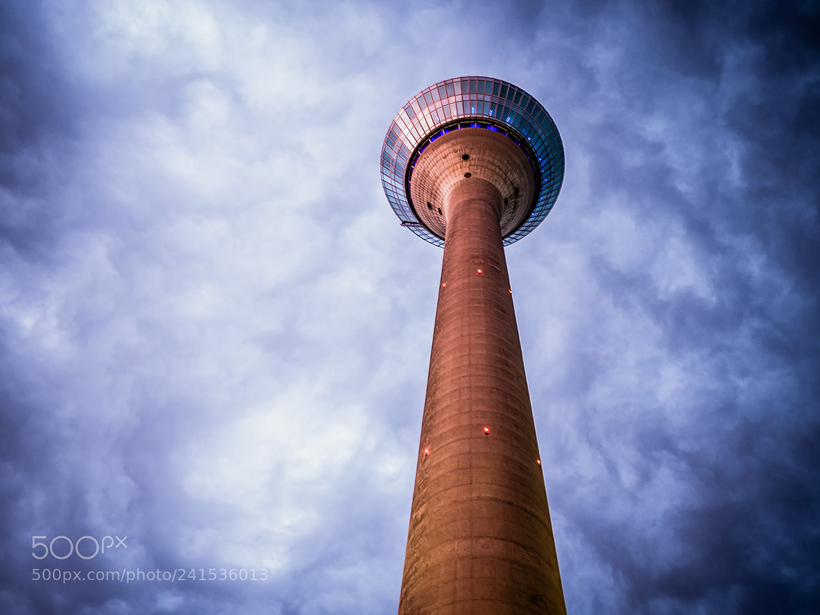 Panasonic Lumix DMC-G5 sample photo. Düsseldorf rheinturm photography