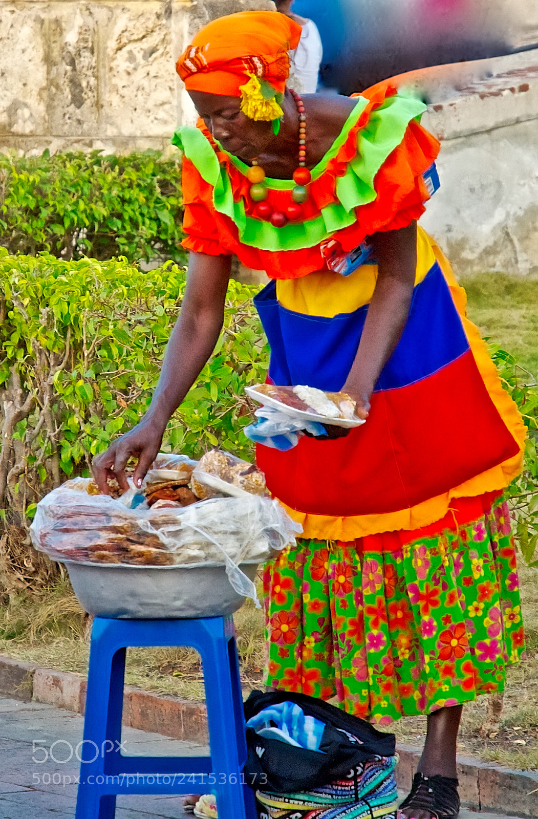 Nikon D300S sample photo. Venta de comida en photography