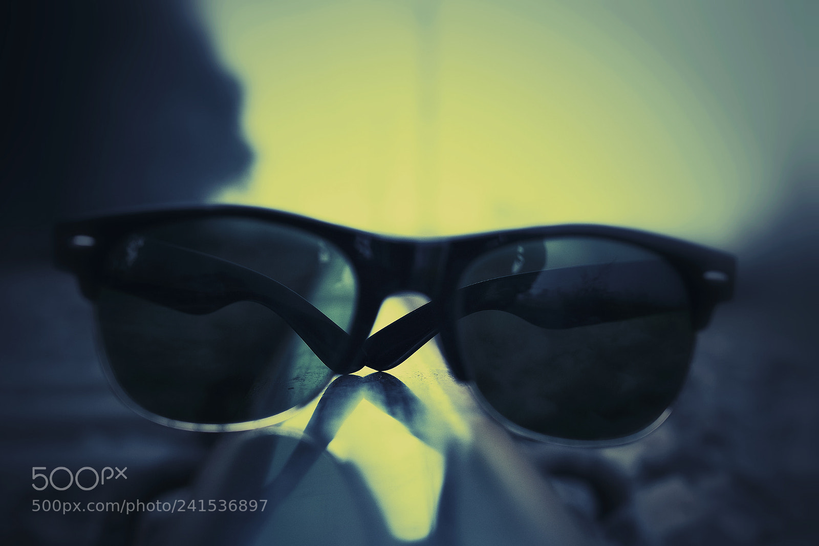 Nikon D3400 sample photo. Sunglasses on railway track photography